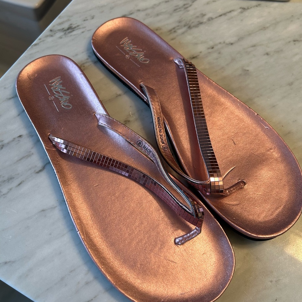 Pink Metallic Sandal